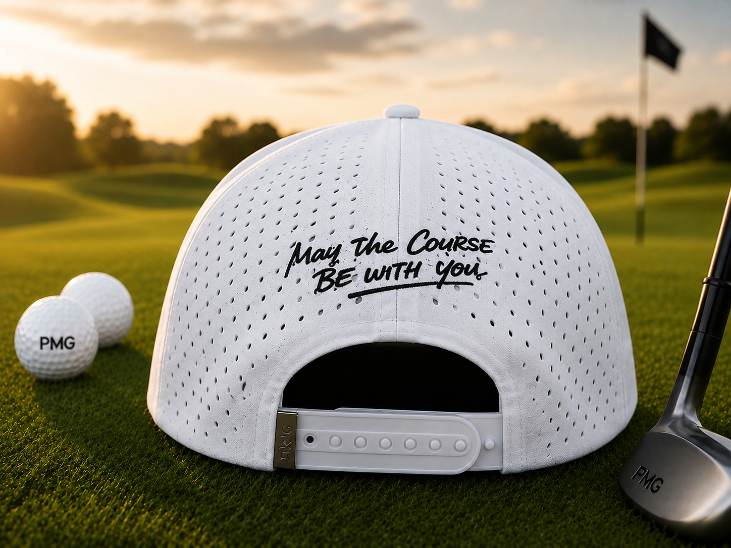 PMG Tour Cap White