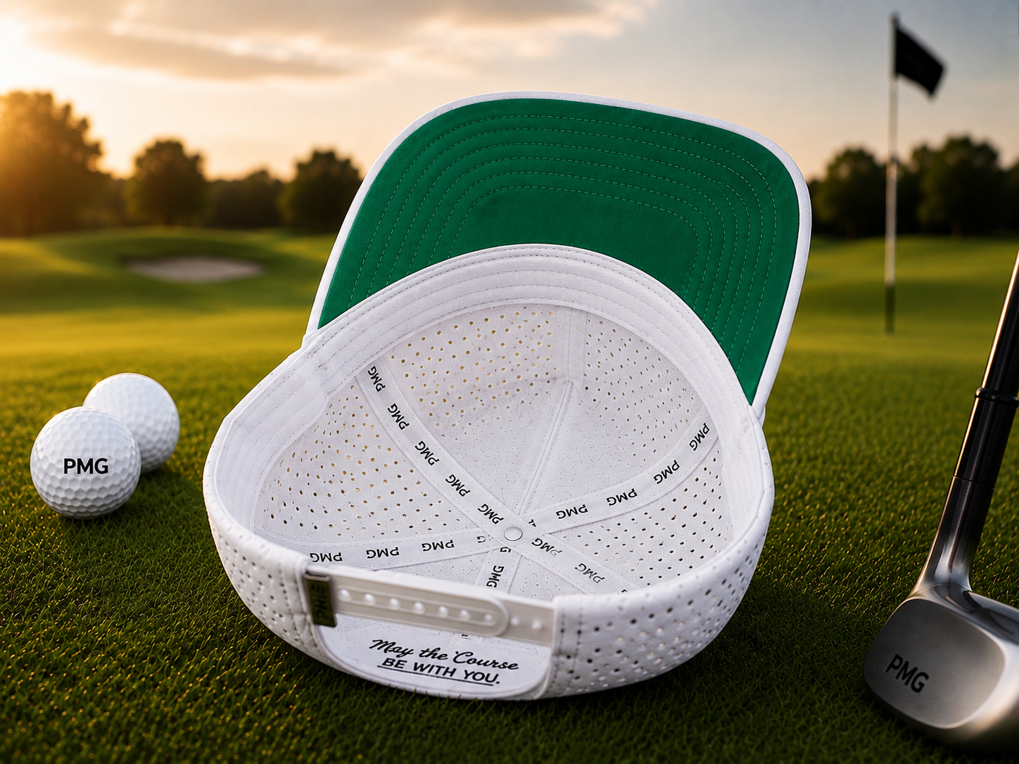 PMG Tour Cap White