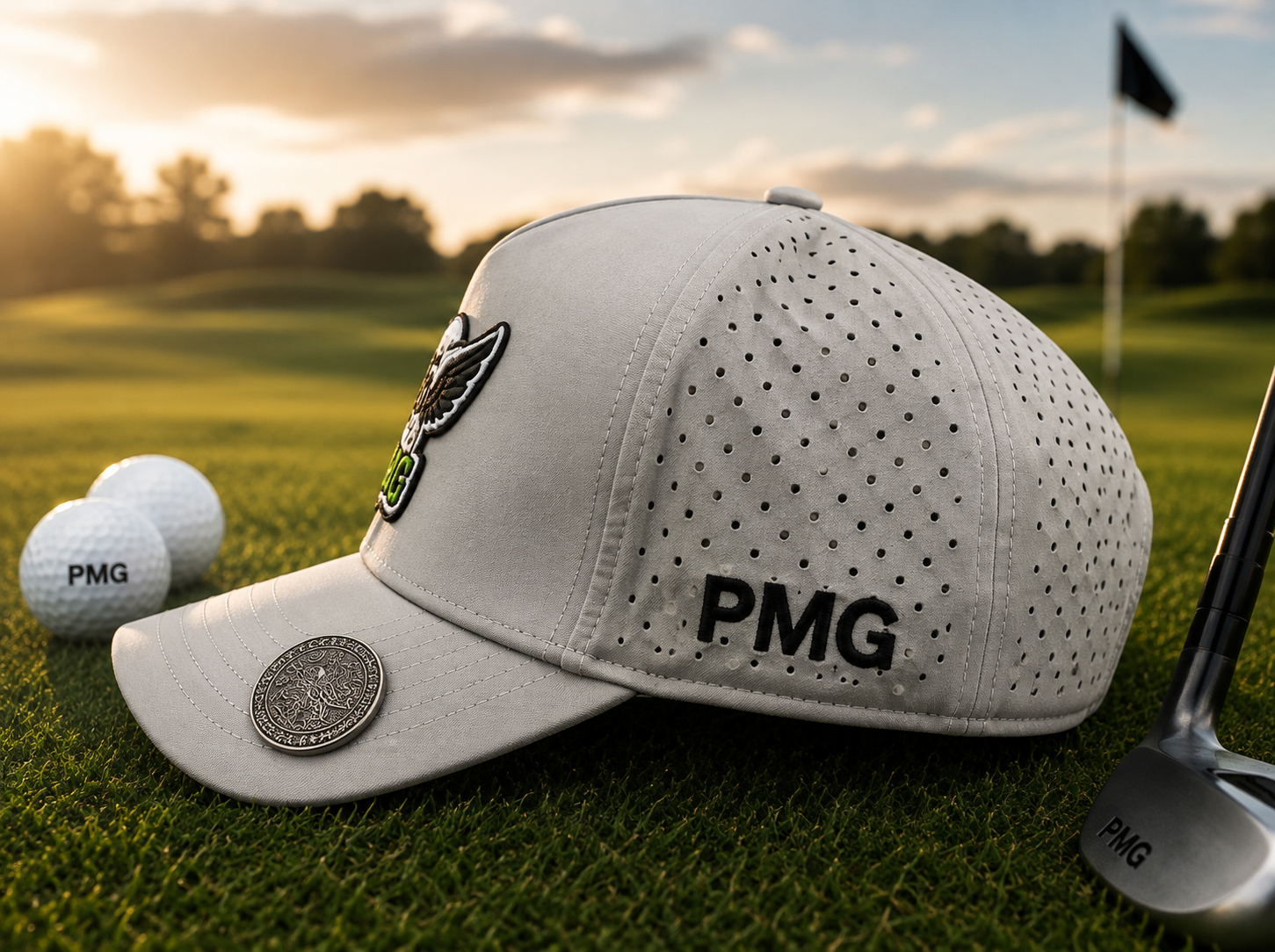 PMG Tour Cap Gray
