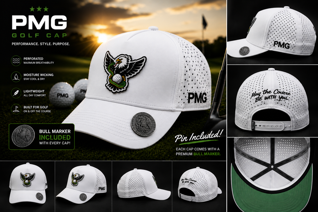 PMG Tour Cap White