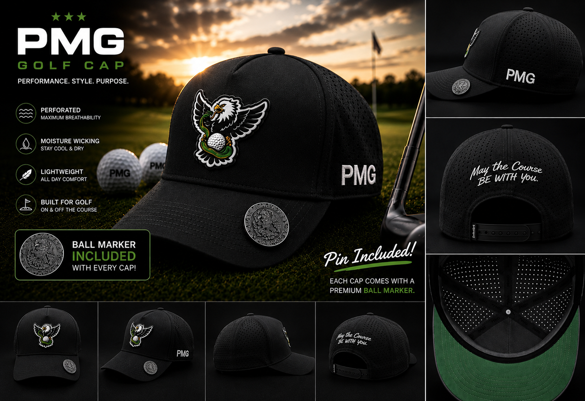 PMG Tour Cap Black