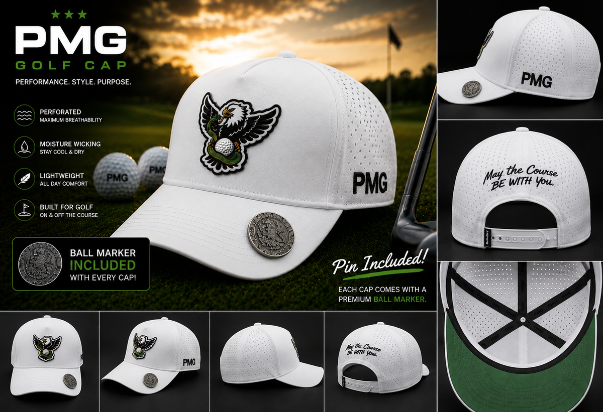 PMG Tour Cap White