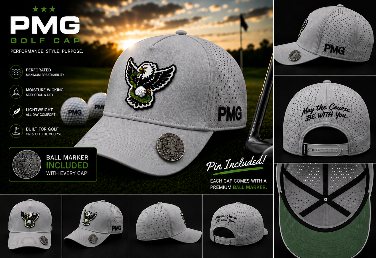 PMG Tour Cap Gray