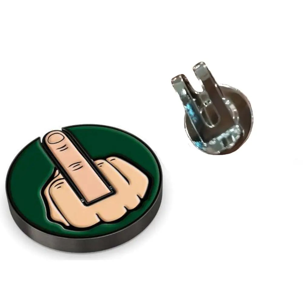 Middle Finger Golf Ball Marker