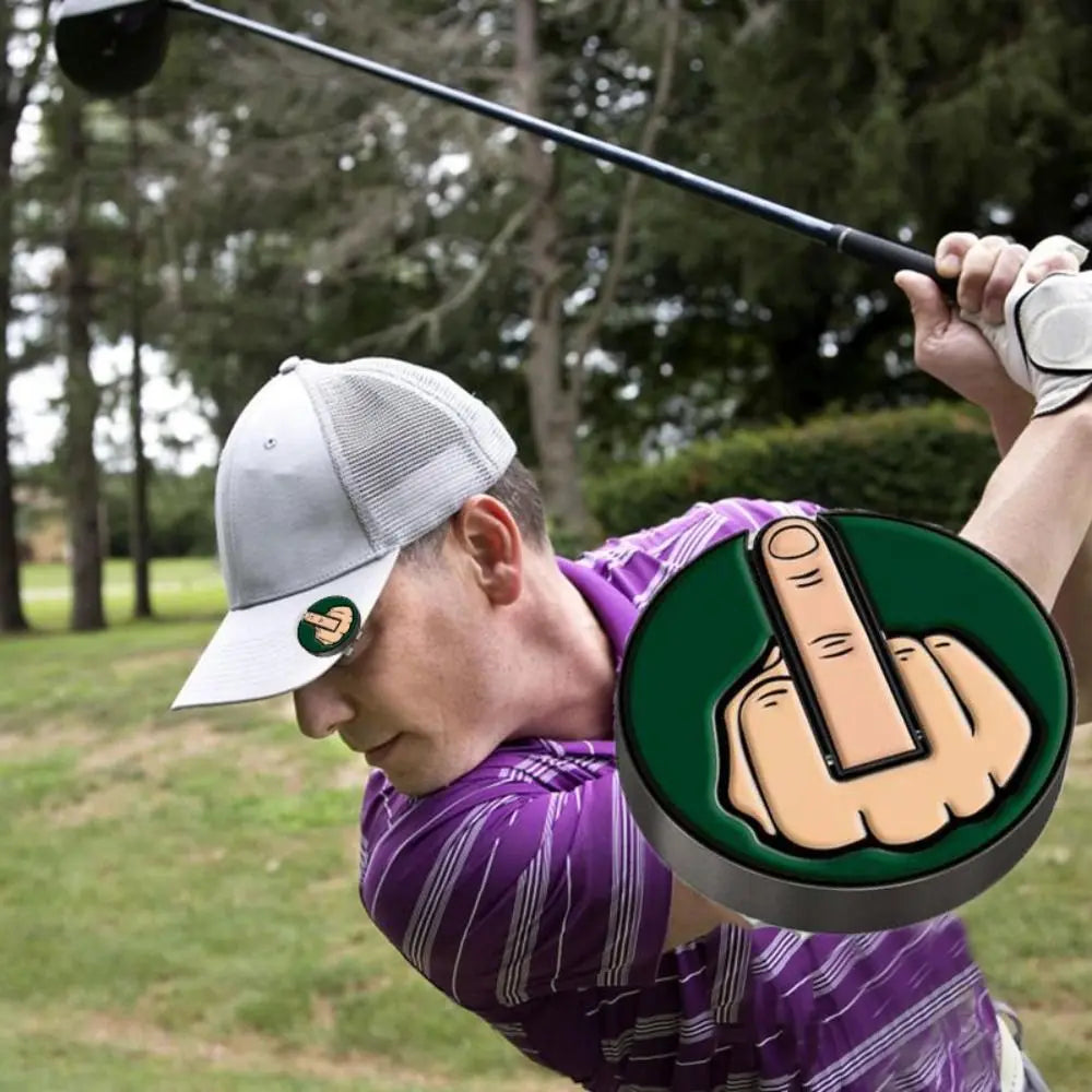 Middle Finger Golf Ball Marker