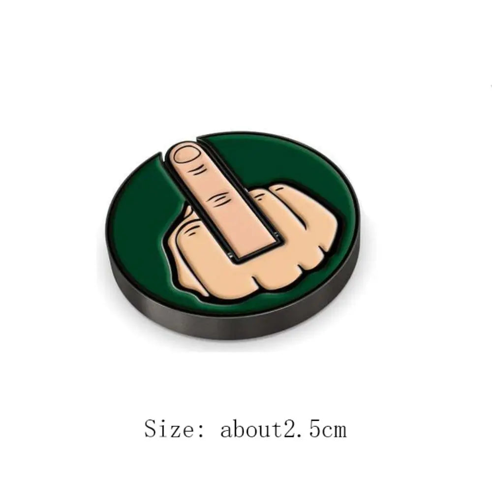 Middle Finger Golf Ball Marker
