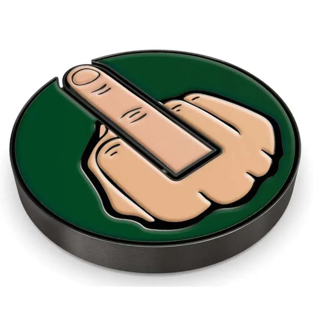 Middle Finger Golf Ball Marker