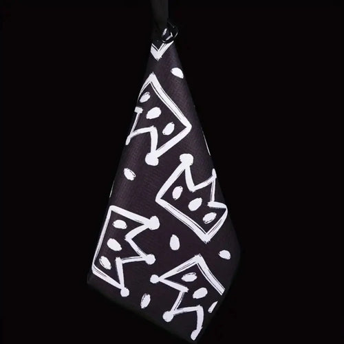 Crown  Print Golf Towel